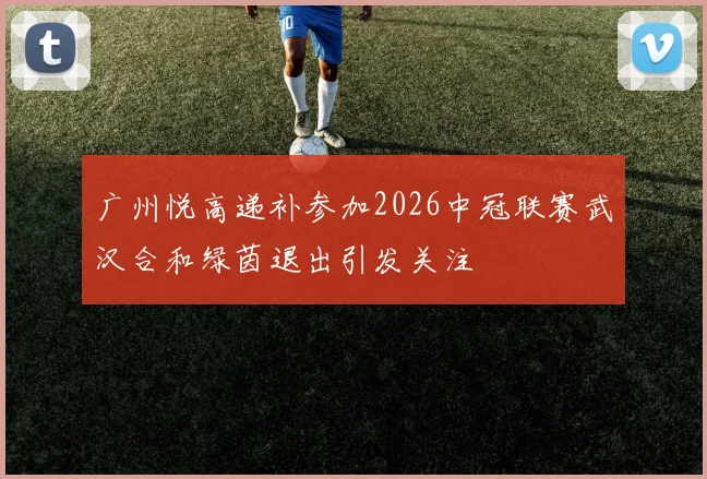 广州悦高递补参加2026中冠联赛武汉合和绿茵退出引发关注